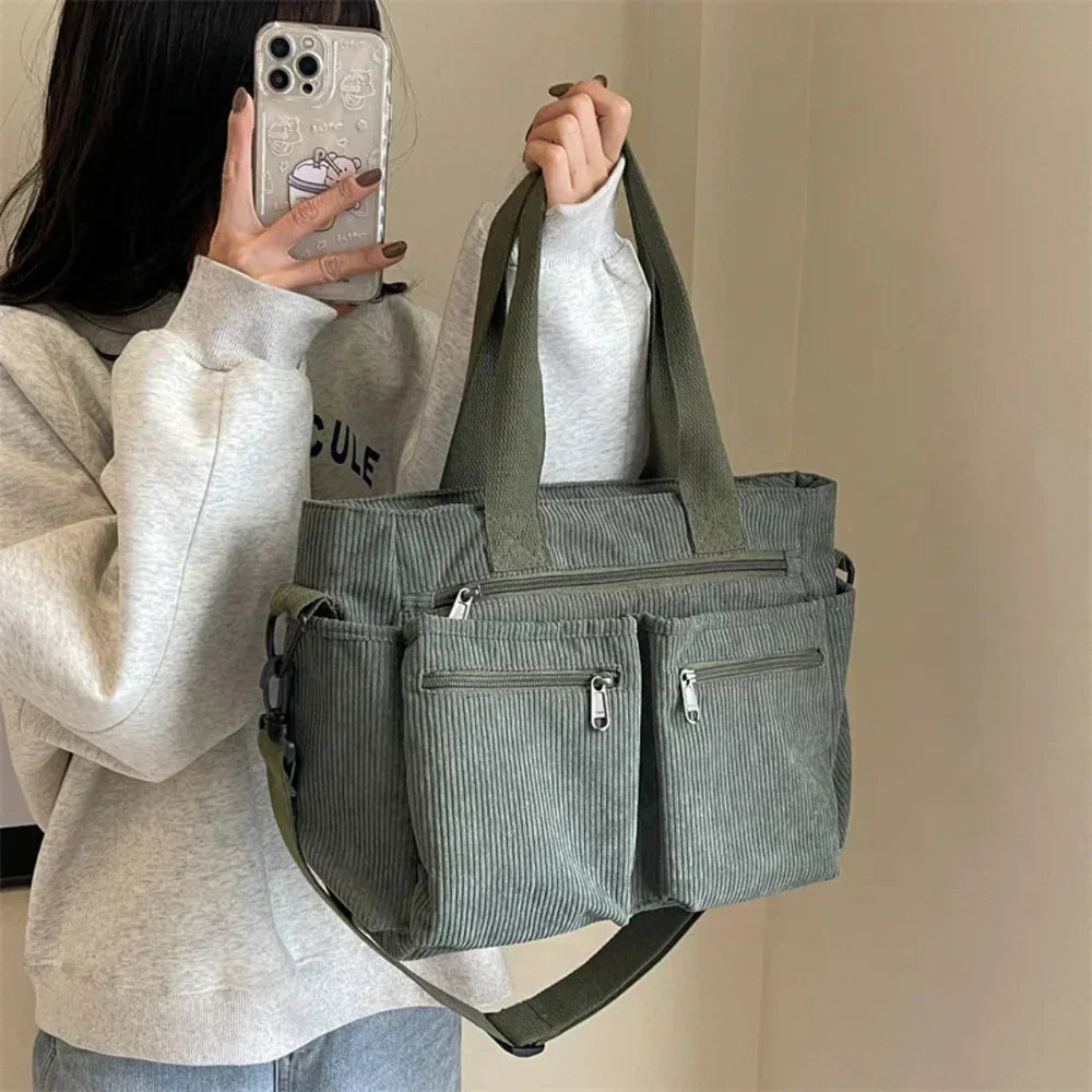 Lina | Handmade Drawstring Bag with Unique Details