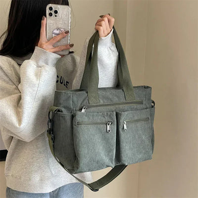 Lina | Handmade Drawstring Bag with Unique Details