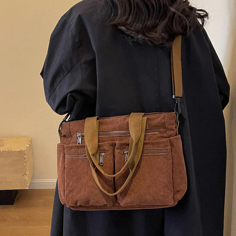 Lina | Handmade Drawstring Bag with Unique Details