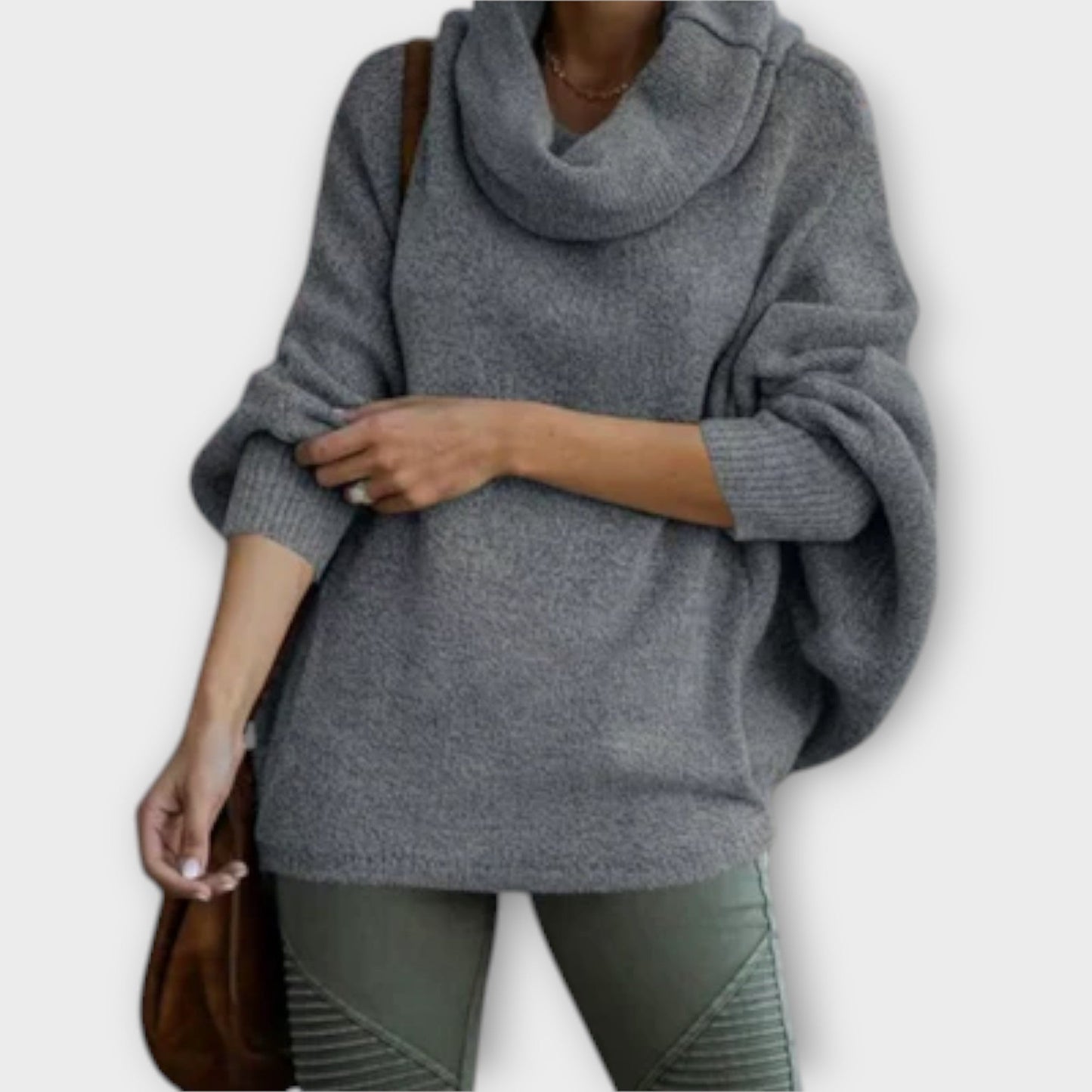 Brielle | Elegant Women's Sweater in Tortoiseshell