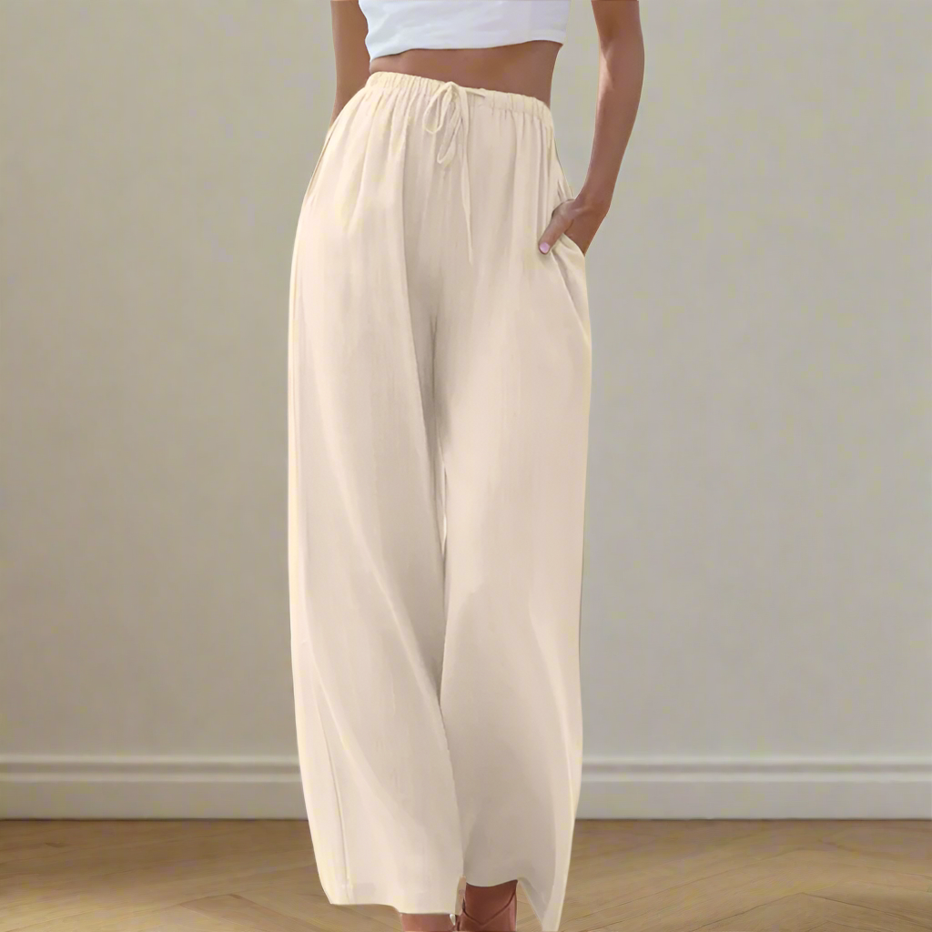 Liam | Stylish Cotton and Linen Trousers