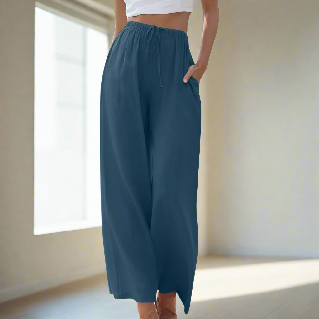 Liam | Stylish Cotton and Linen Trousers