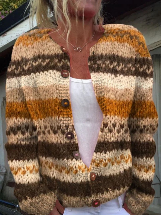 Grace | Striped Cardigan