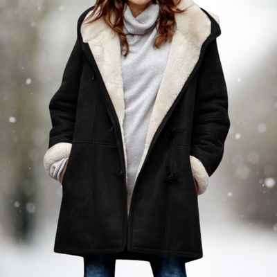 Amelia | Luxe Suede Fleece Hoodie