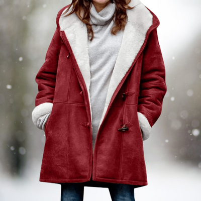Amelia | Luxe Suede Fleece Hoodie