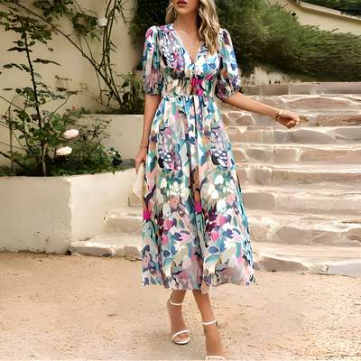 Sophie | Chic V-Neck Dress