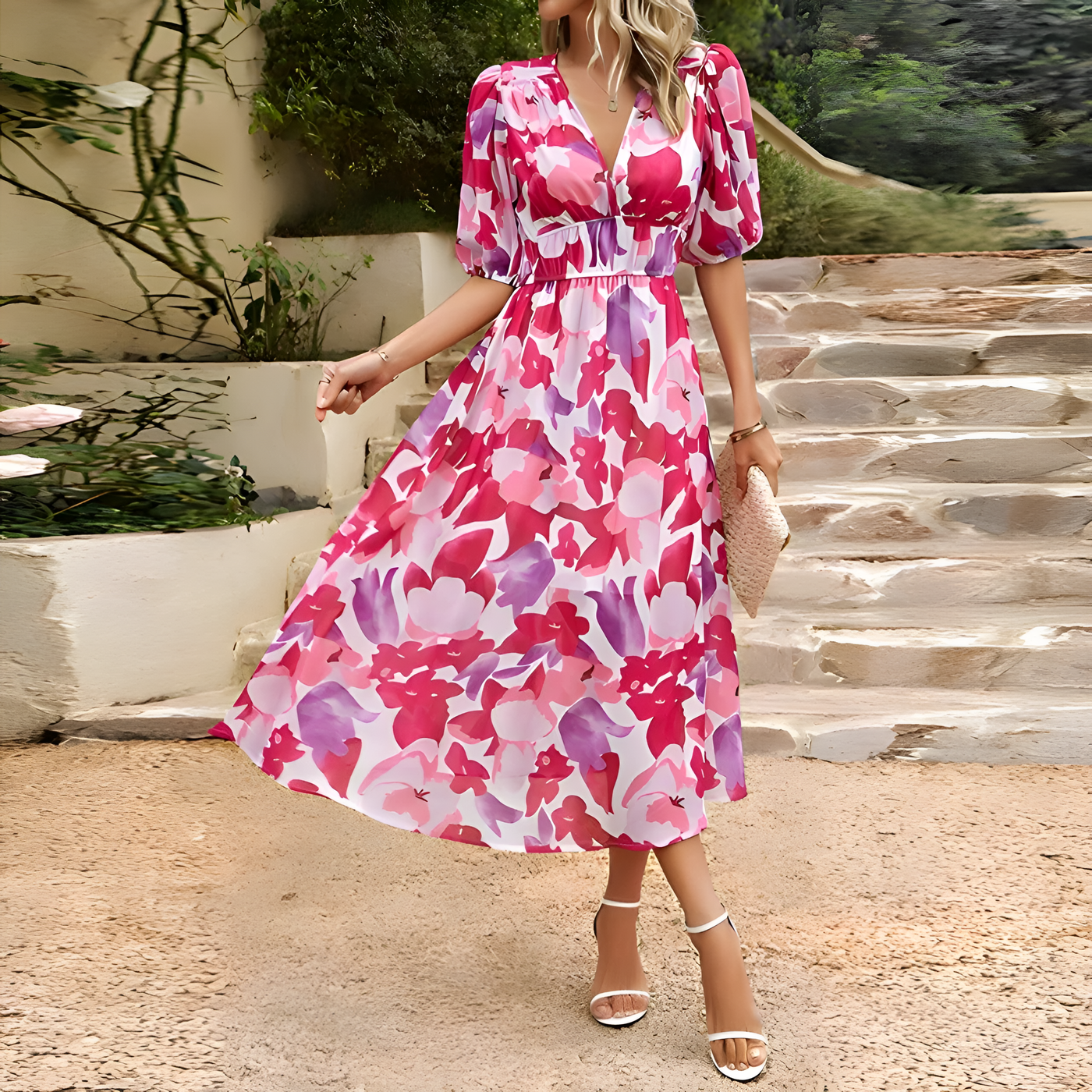 Sophie | Chic V-Neck Dress