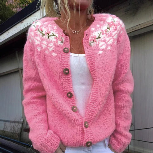 Vivian | Vintage Icelandic Wool Cardigan
