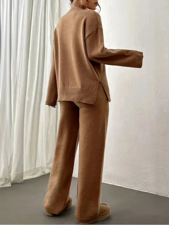 Sophie | Cozy Ribbed Knit Jumpsuit