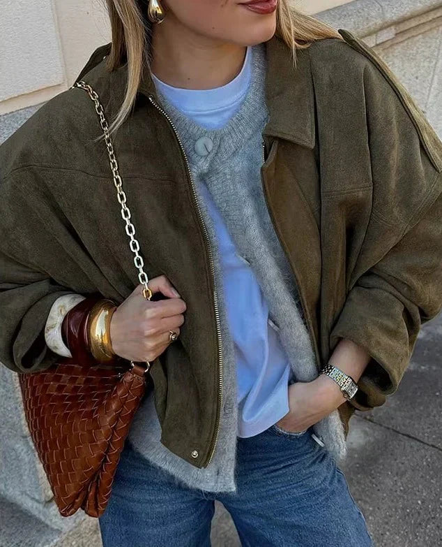 Anneliese | The Iconic Bomber Jacket