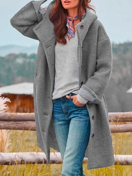 Gianna | Cozy Woolen Coat