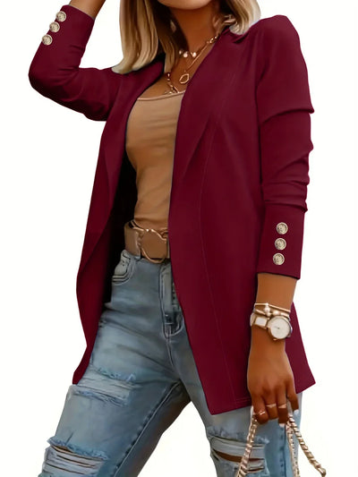 Layla | Chic Open Front Jacket