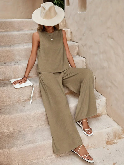 Addison | Chic Top and Pants Ensemble