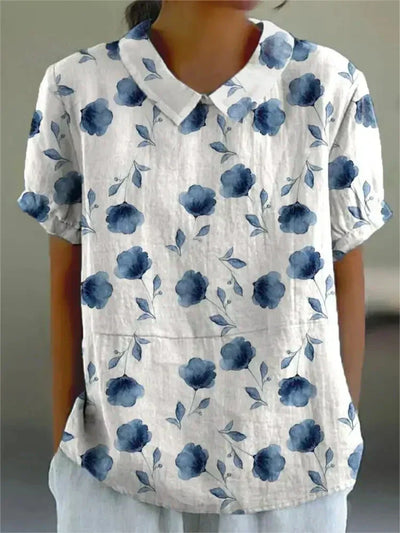 Lily | Chic Floral Blouse
