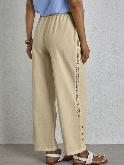Selena | Easy Buttoned Pants