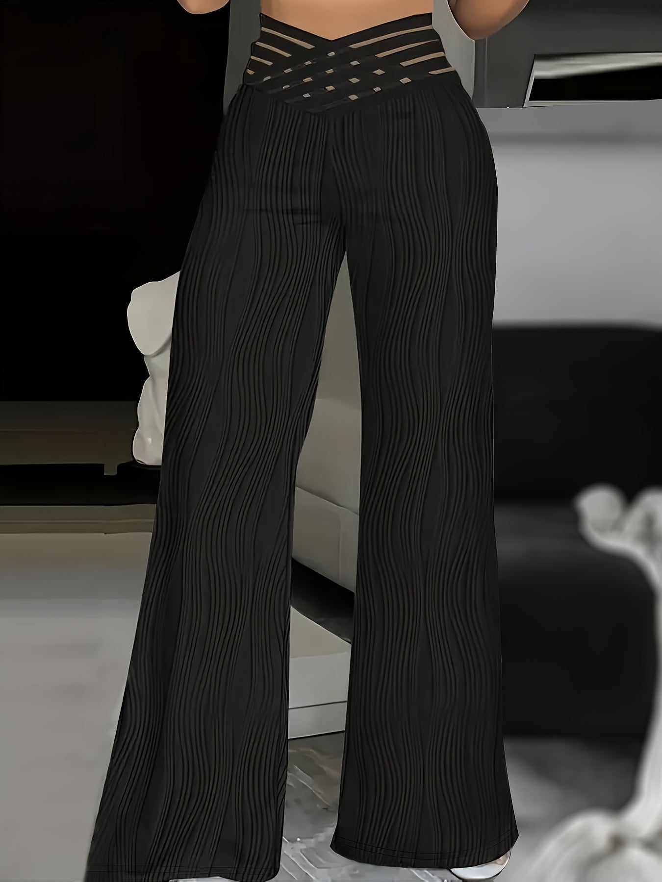 Emma | Cozy Wide Leg Trousers