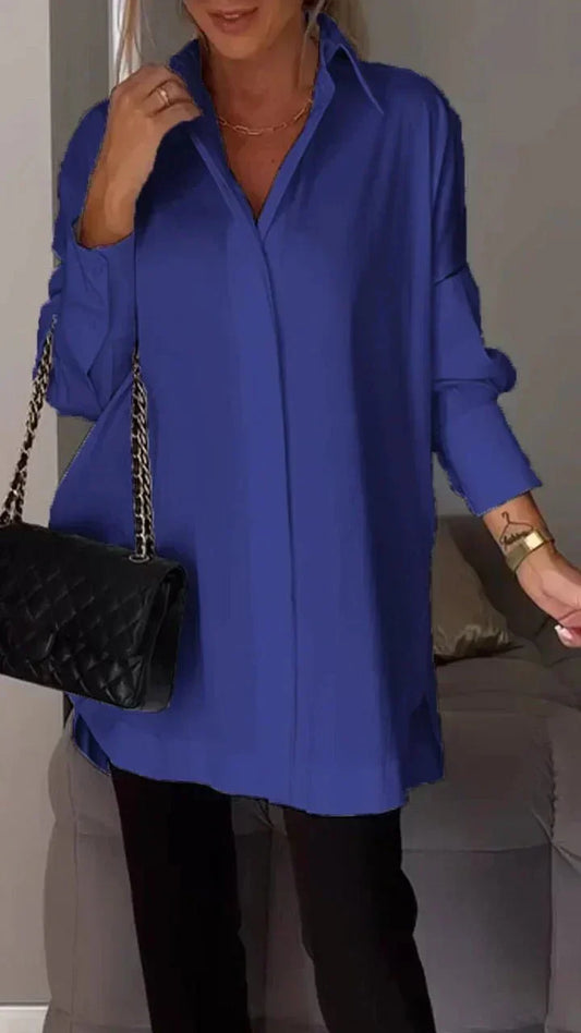 Carlamo | Oversized Button-Up Shirt