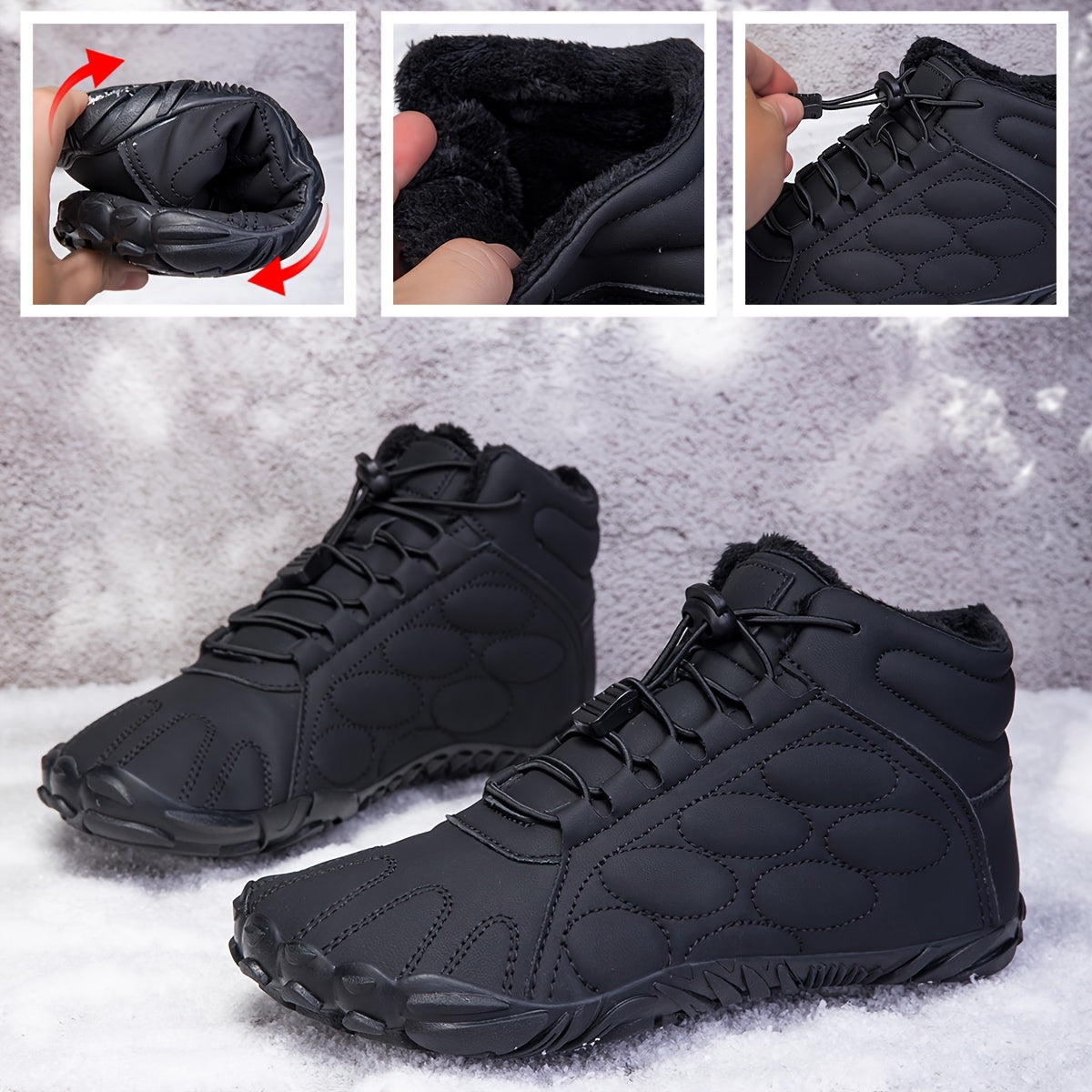 Florentia | Warm Winter Anti-Slip Ankle Boots