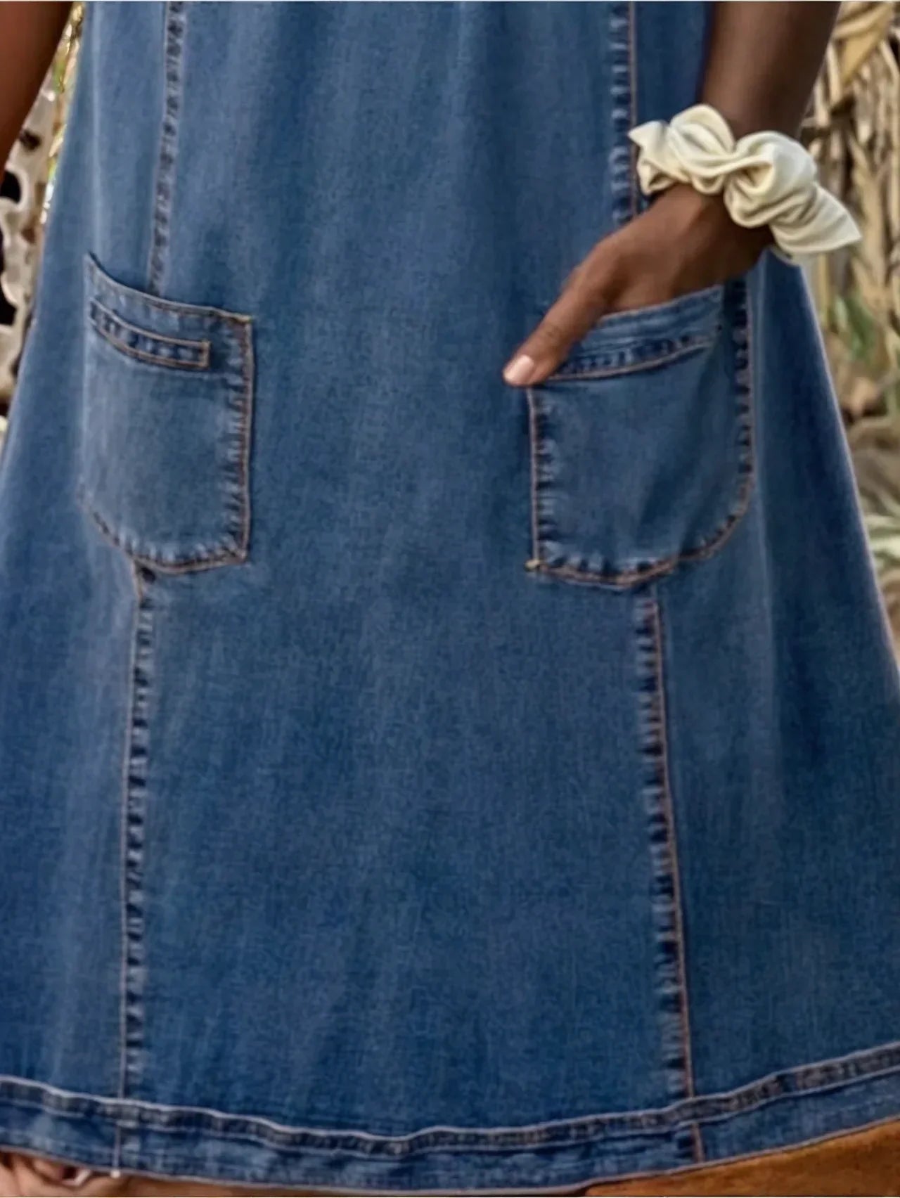 Kiara | Classic Denim Dress