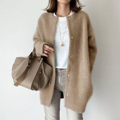 Zoey | Chic and Comfortable Woolen Jacket for Women