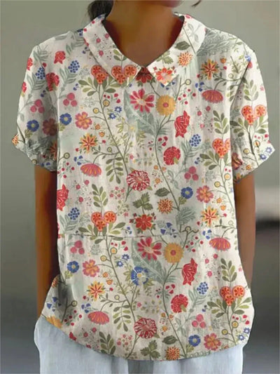 Lily | Chic Floral Blouse
