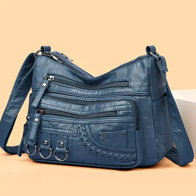 Sophia Retro Elegance | Cozy Zipper Pouch
