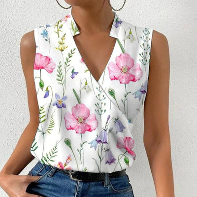 Emily | stylish V-neck blouse top