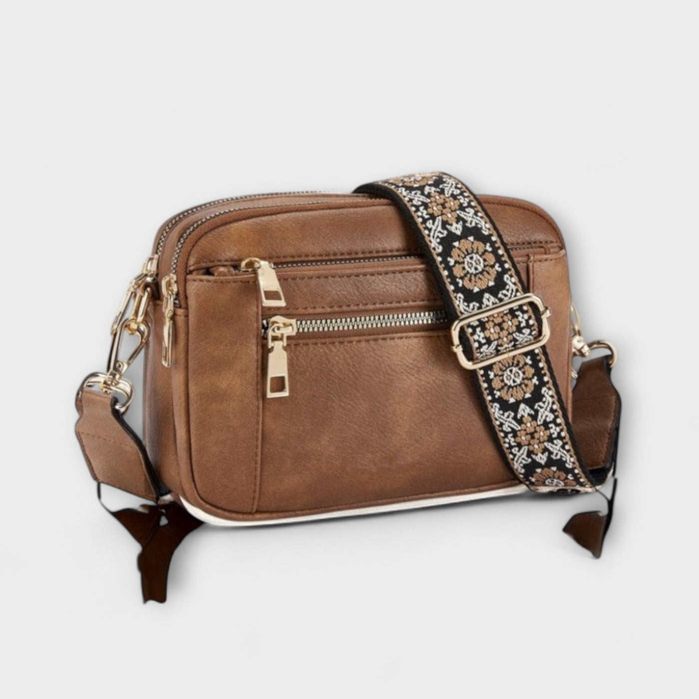 Erica | Elegant Leather Shoulder Bag