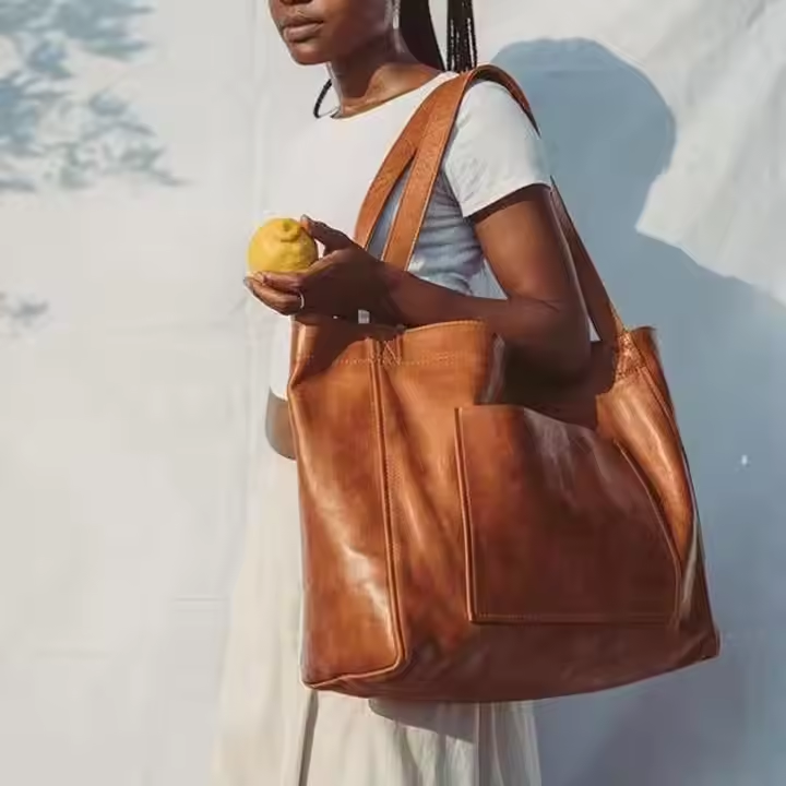Isabella | Classic Leather Shoulder Bag