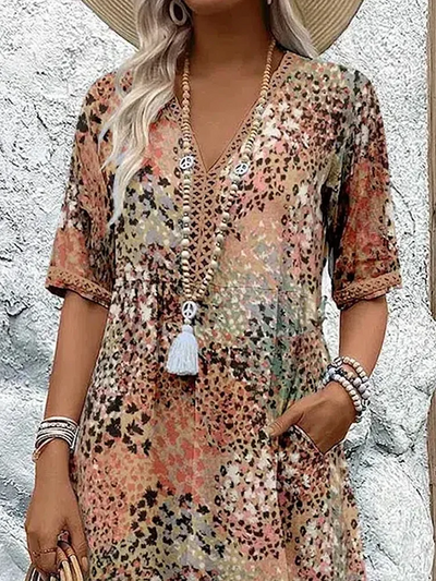 Dania | Vibrant Everyday Midi with Pockets
