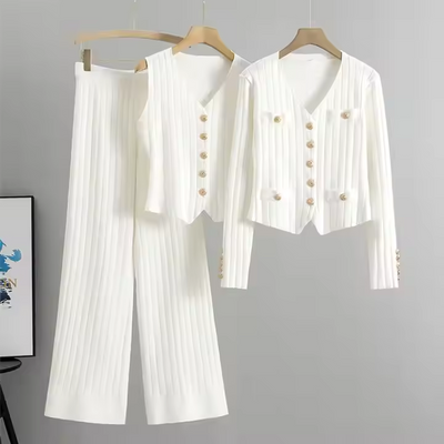 Isabella | Chic Knitted Vest Co-Ord Set