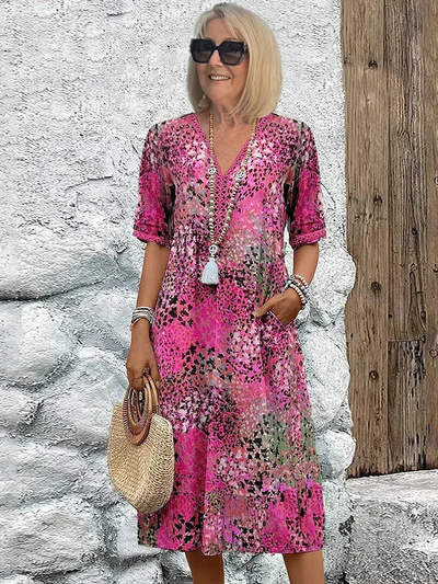 Dania | Vibrant Everyday Midi with Pockets