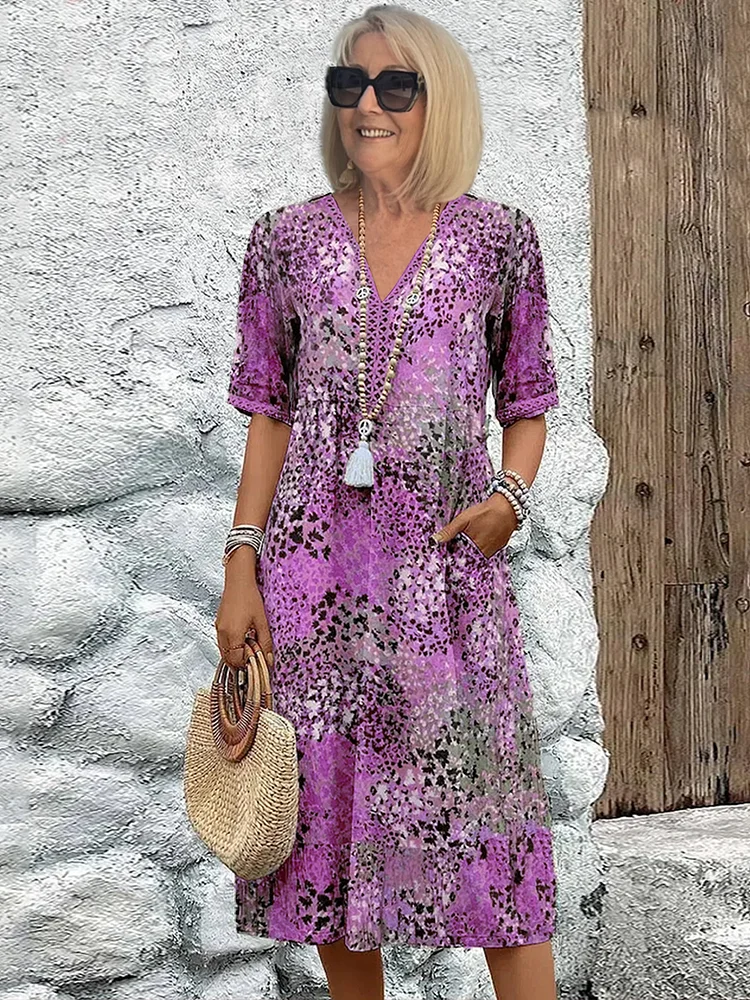 Dania | Vibrant Everyday Midi with Pockets