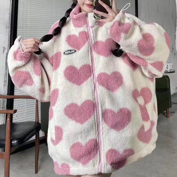 Liam | Cozy Reversible Heart Jacket (Exclusive Line)