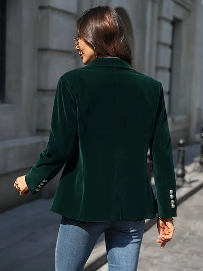 Olivia | Chic Velvet Blazer