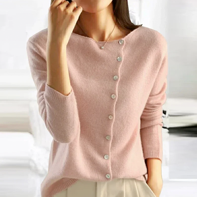 Ember | Elegant Wool Jacket with Side Closure