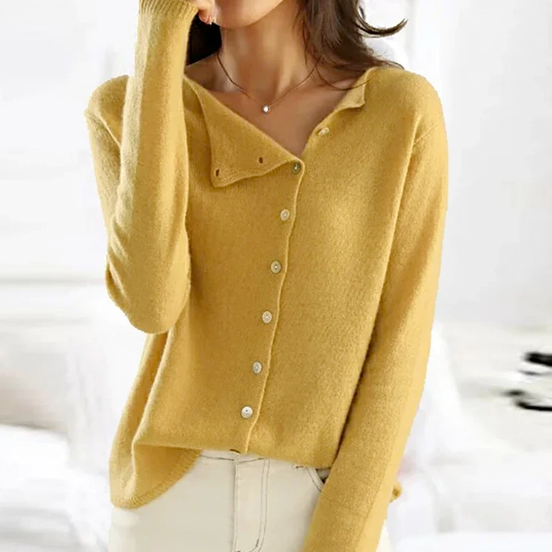 Ember | Elegant Wool Jacket with Side Closure