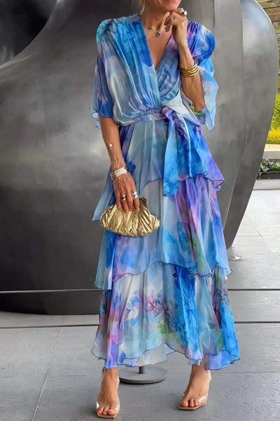 Jade | Elegant Bohemian Maxi Dress