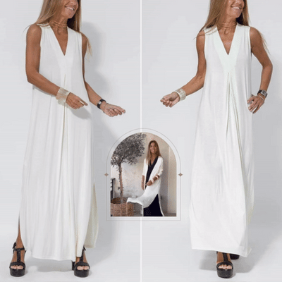 Olivia | Luxe Comfort Dress & Cardigan Set