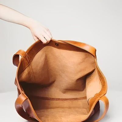 Isabella | Classic Leather Shoulder Bag