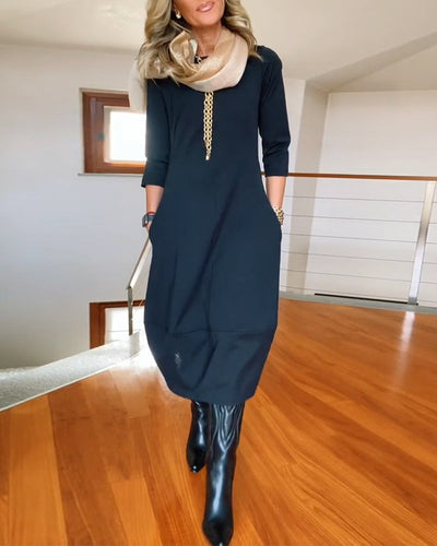 Sophia | Exquisite Dress with Artisan Touches