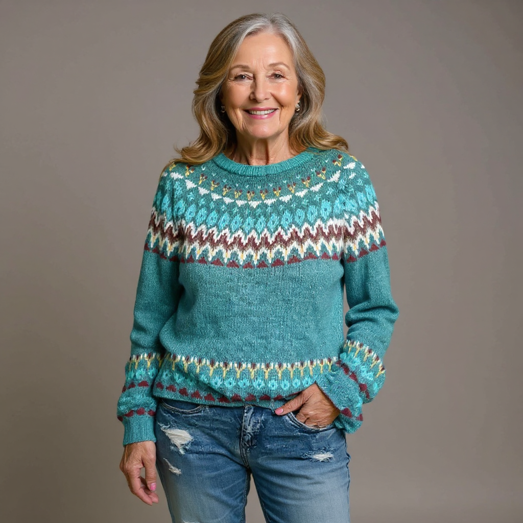 Sofia | Vintage Icelandic Wool Sweater