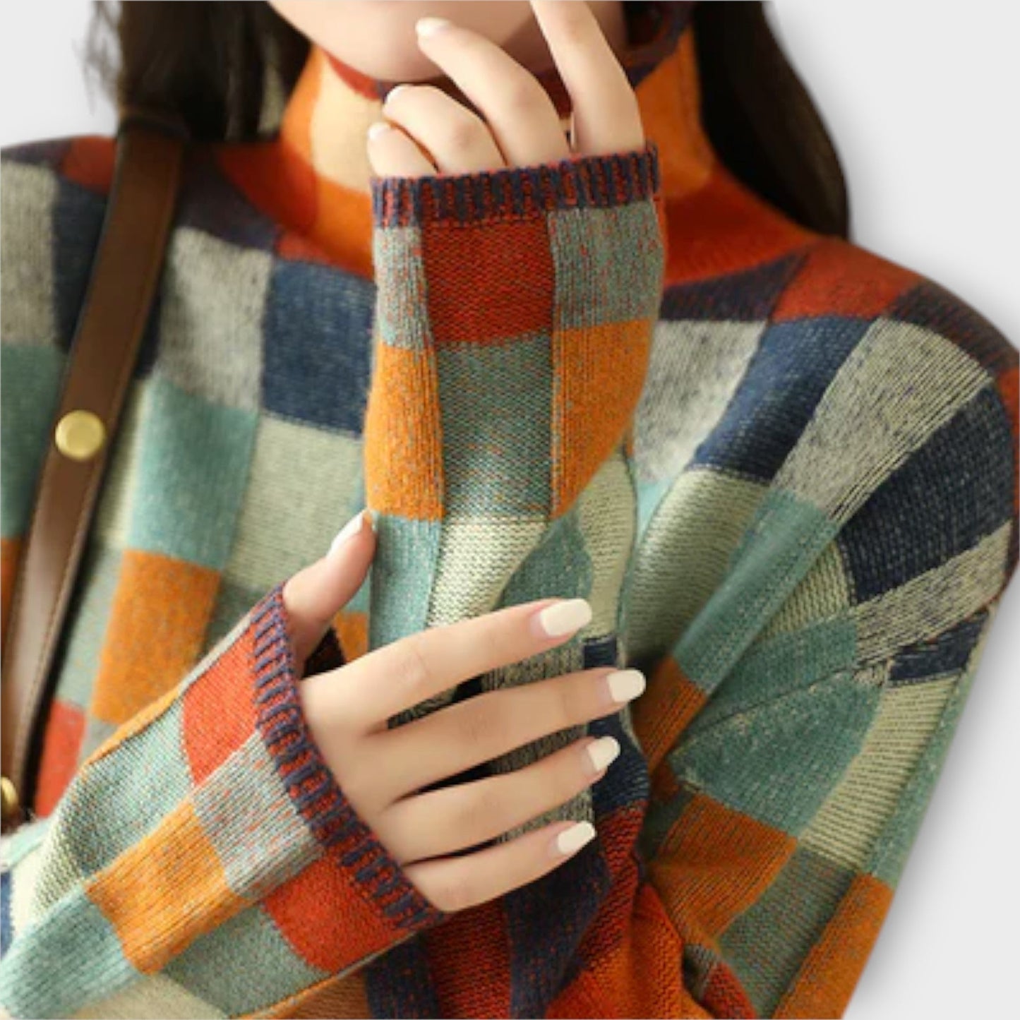 Jordan | Patchwork Sweater