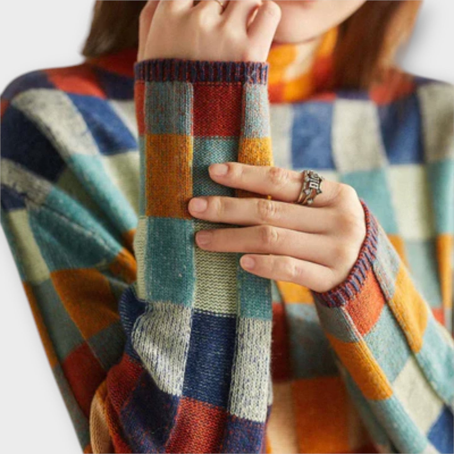 Jordan | Patchwork Sweater