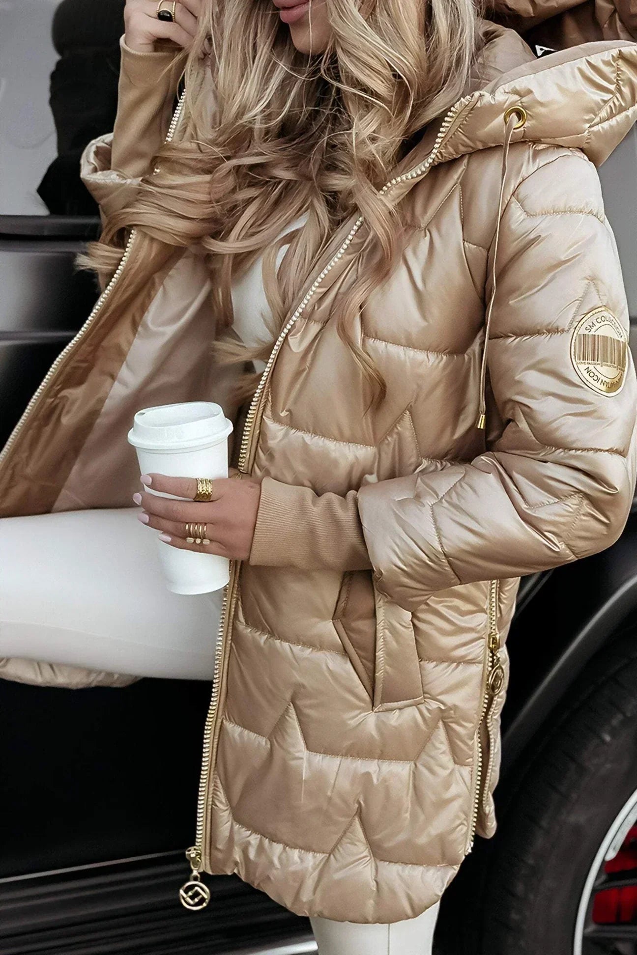 Avery | Luxe Hooded Puffer Coat