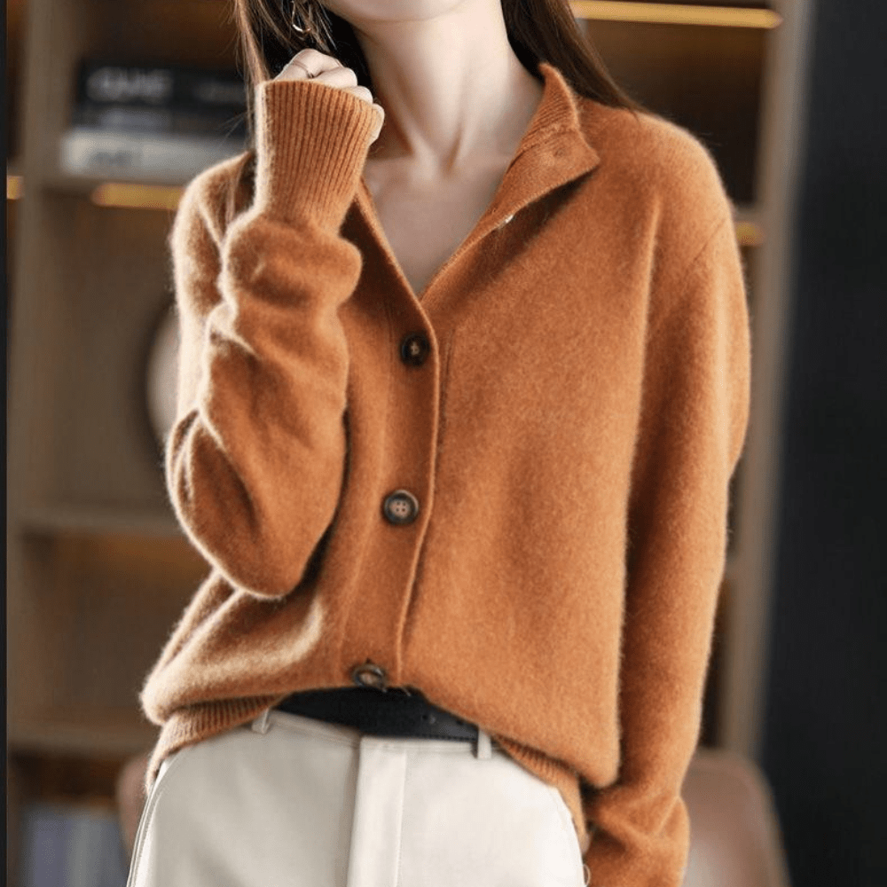 Annie | Knitted cashmere vest