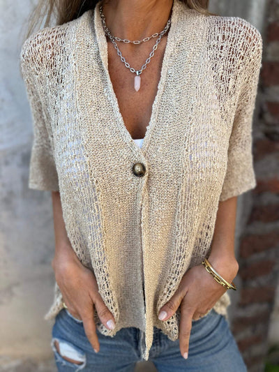 Barbara | Chic Textured Blouse