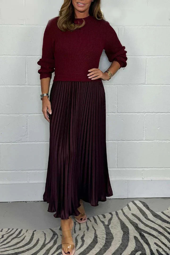 Charlotte | Chic 2-in-1 Dress-Sweater