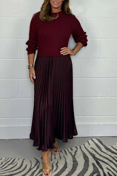 Charlotte | Chic 2-in-1 Dress-Sweater