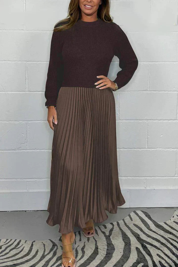 Charlotte | Chic 2-in-1 Dress-Sweater